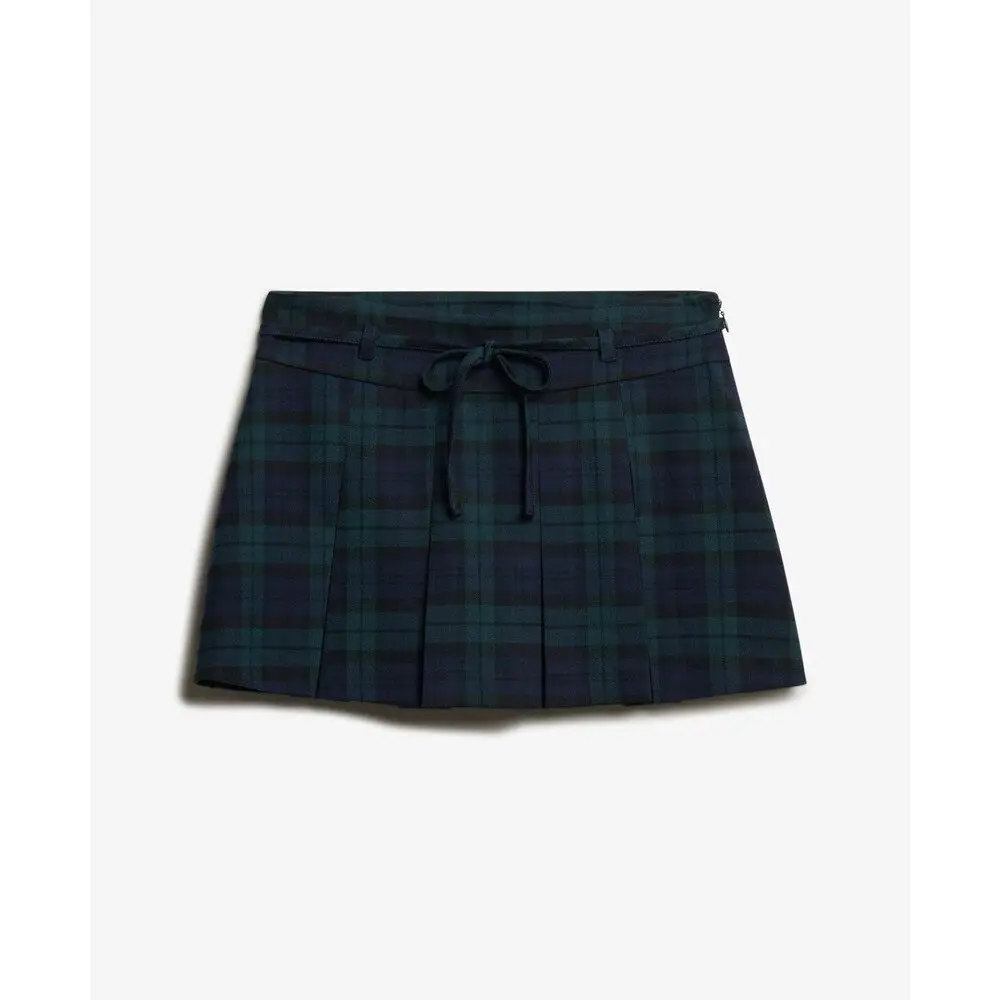 Minigonna a pieghe da donna Superdry