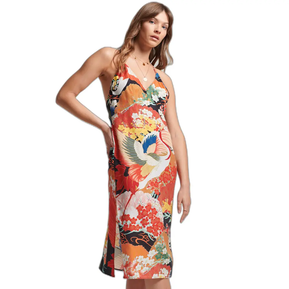 Negligé-Kleid, halblang, rückenfrei, Frau Superdry