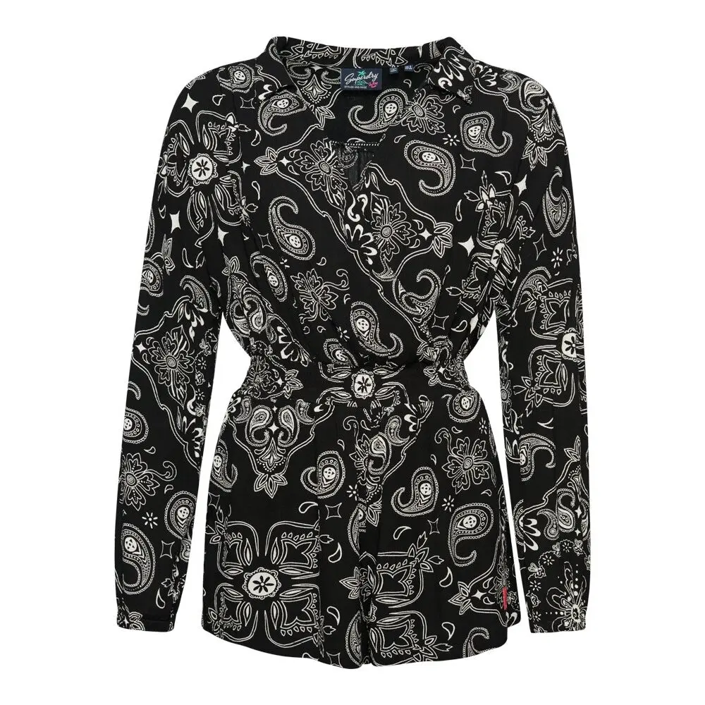 Dames jumpsuit Superdry Vintage Beach