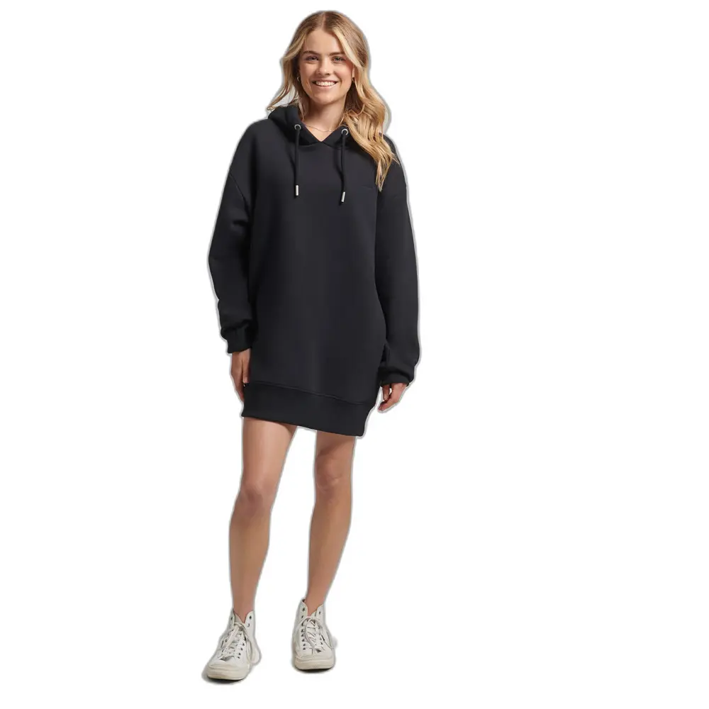 Robe sweat en coton bio femme Superdry