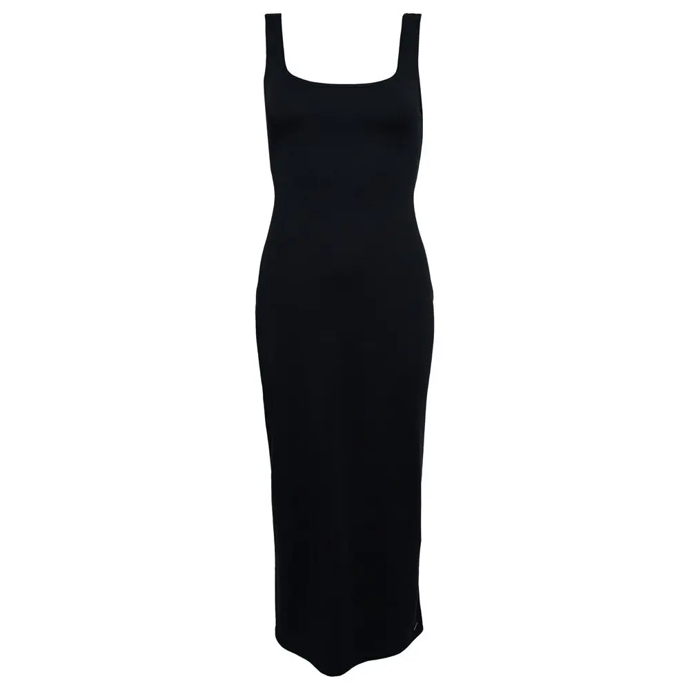 Robe mi longue en jersey à col carré femme Superdry