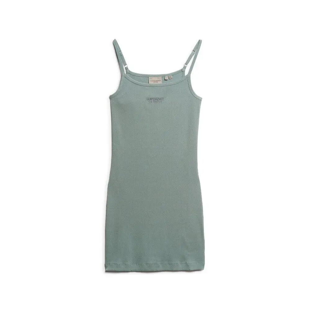 Gestreifte Damen-Trägerkleid mit Stickerei Superdry