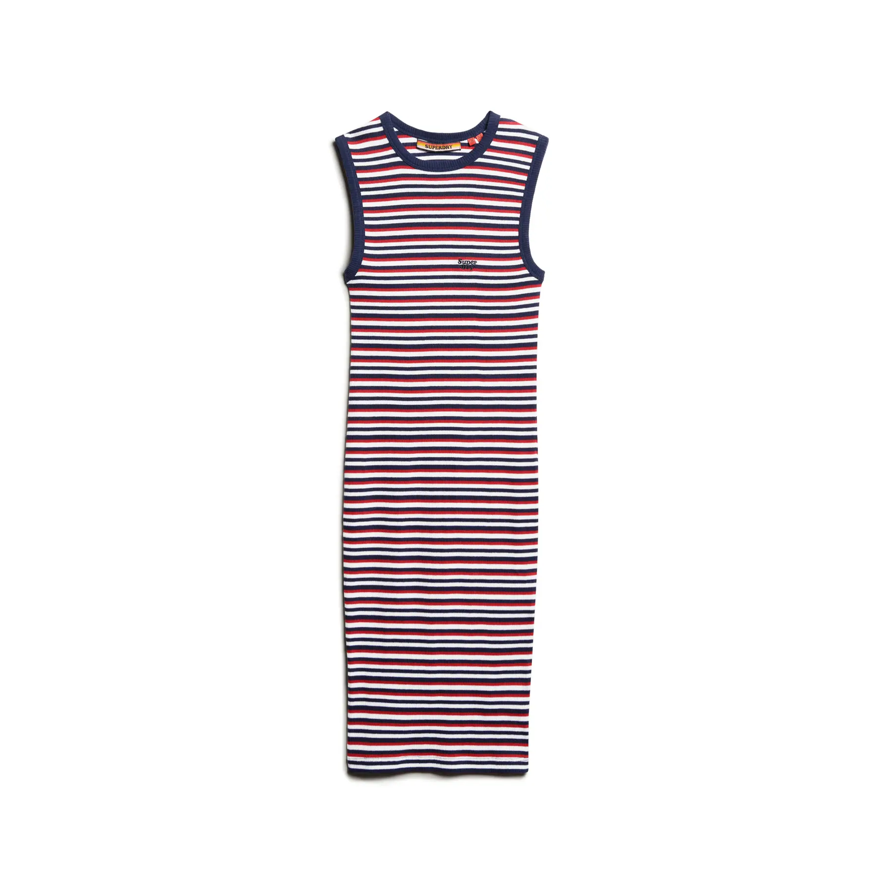 Robe courte Superdry Robe moulante côtelée sans manches EU - vue 4
