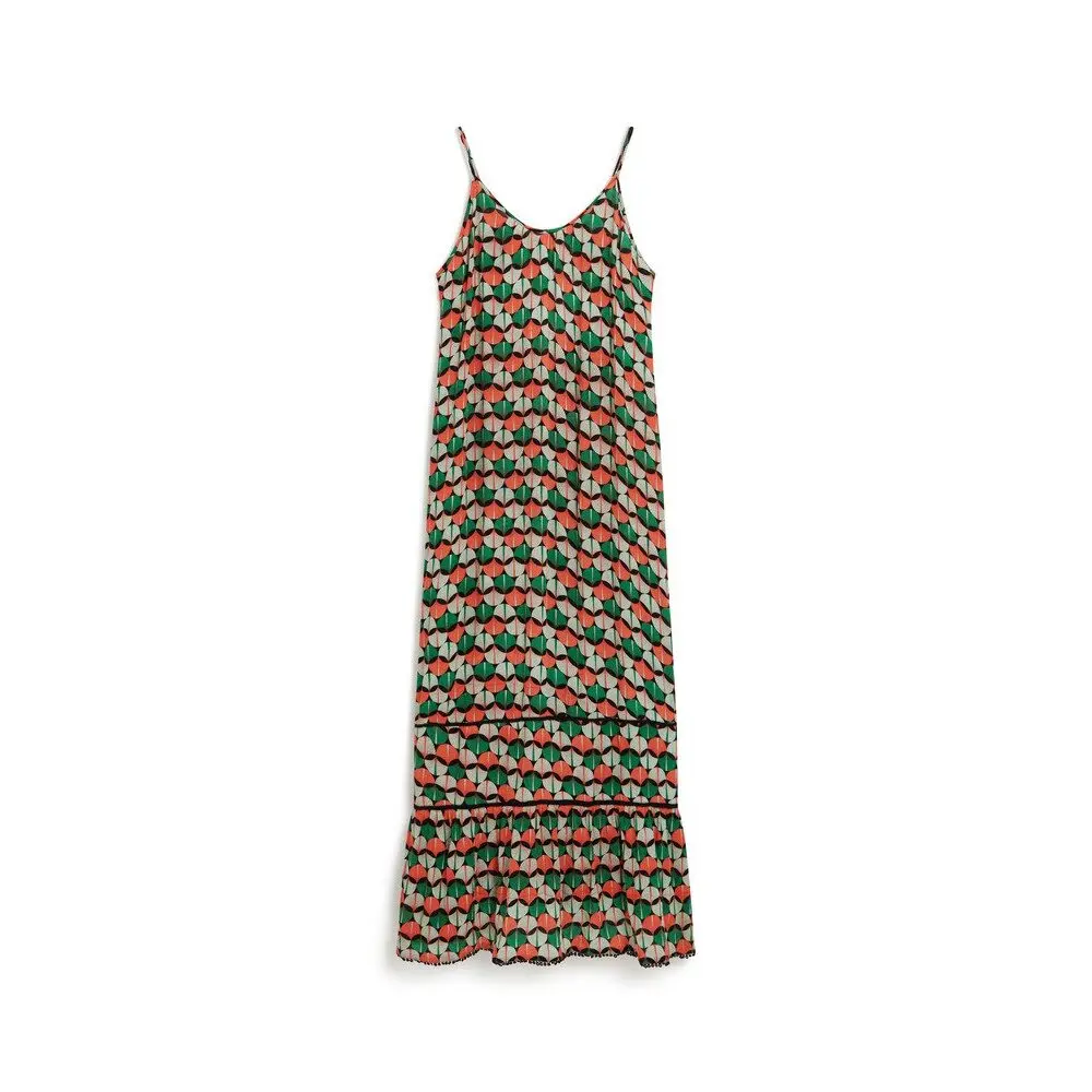 Robe de plage longue caraco femme Superdry