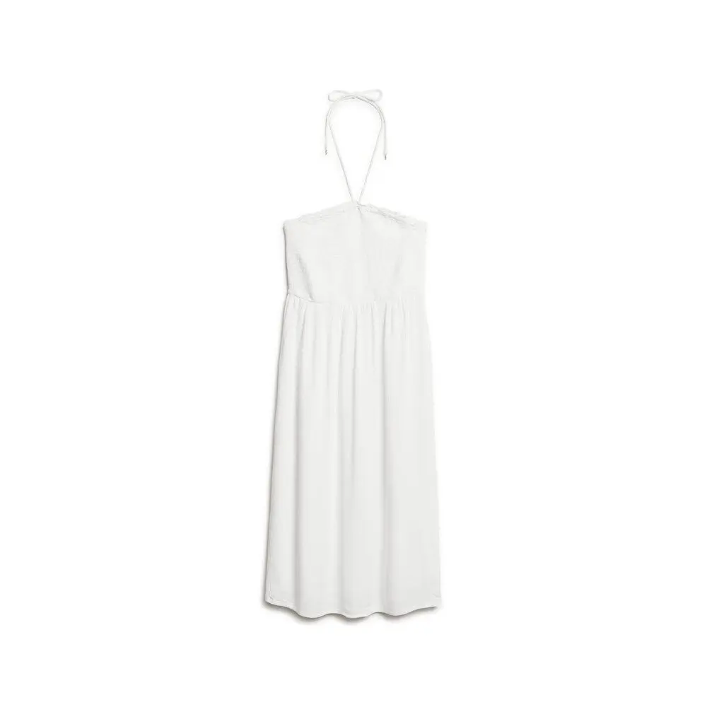 Robe Superdry Longue Smocked Midi Beach EU - vue 9