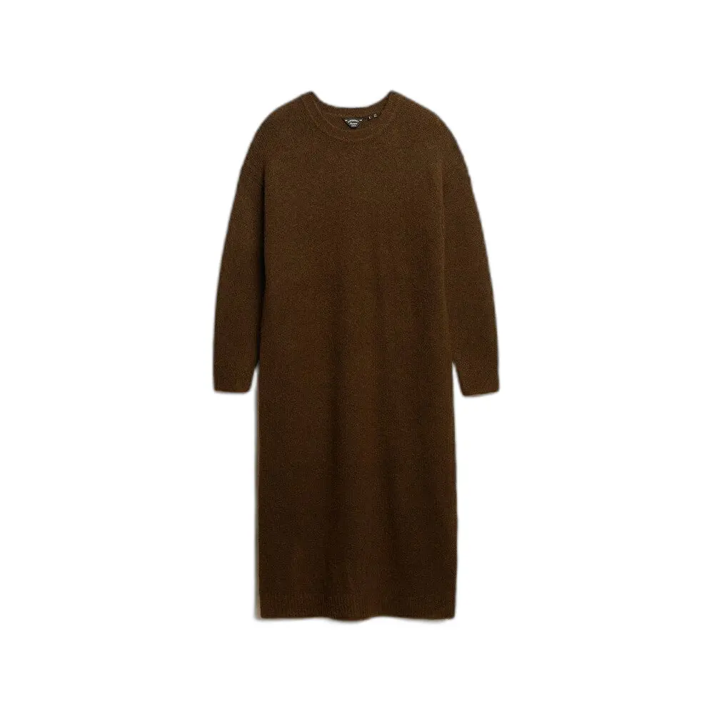 Robe pull mi longue ample femme Superdry