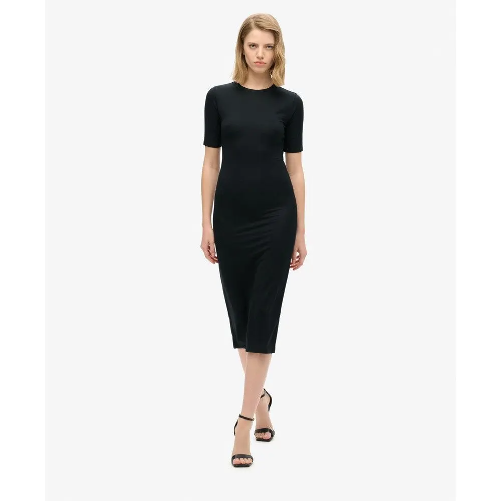Robe mi longue en jersey femme Superdry