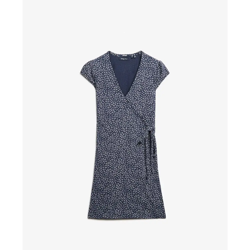 Robe courte Superdry Robe portefeuille Athletic Essentials EU