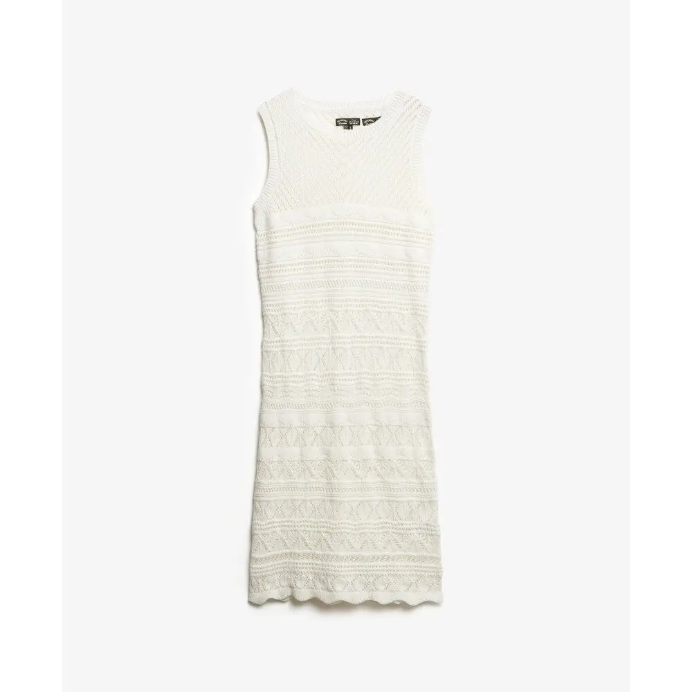 Robe courte en crochet femme Superdry