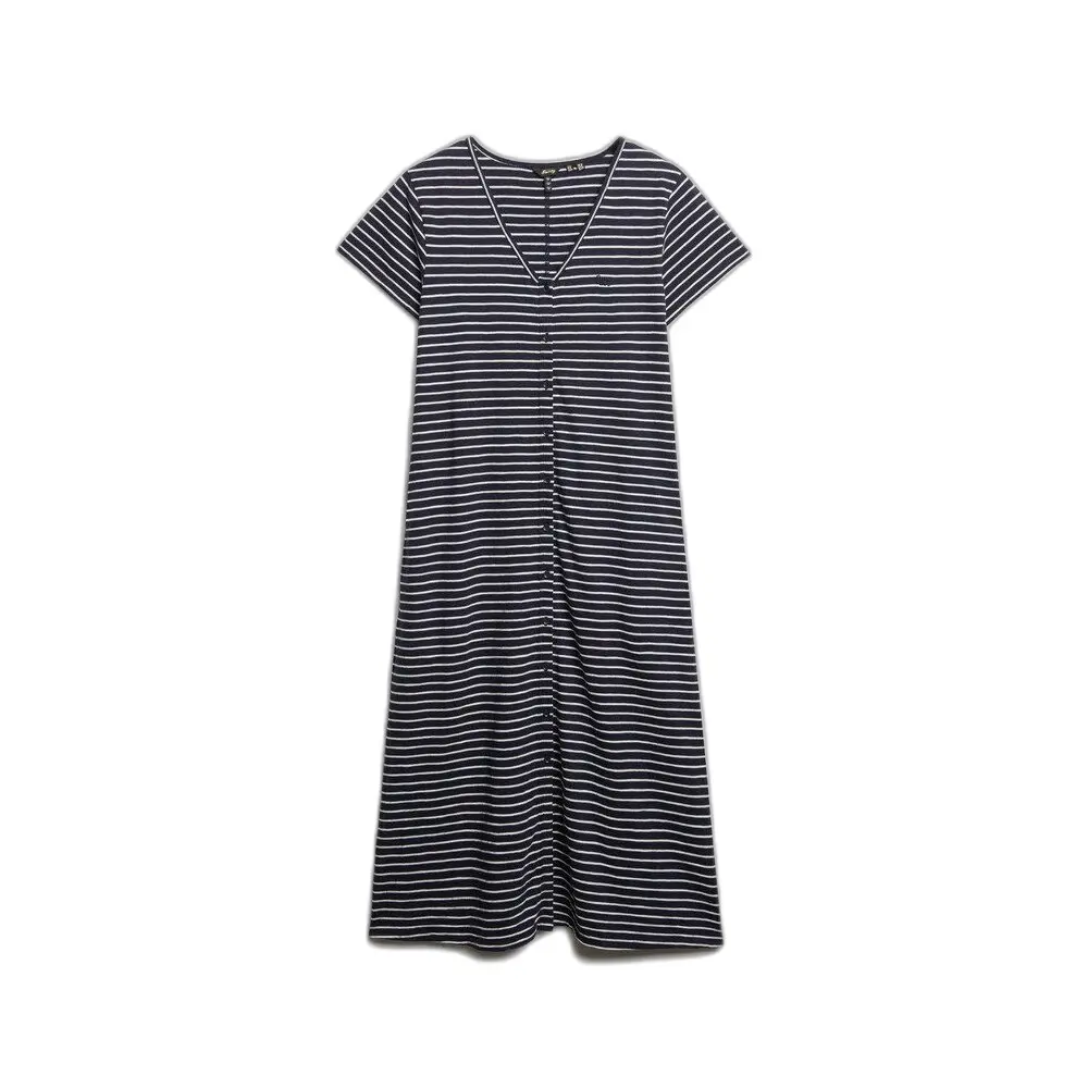 Robe femme Superdry Button Thru Jersey Midi
