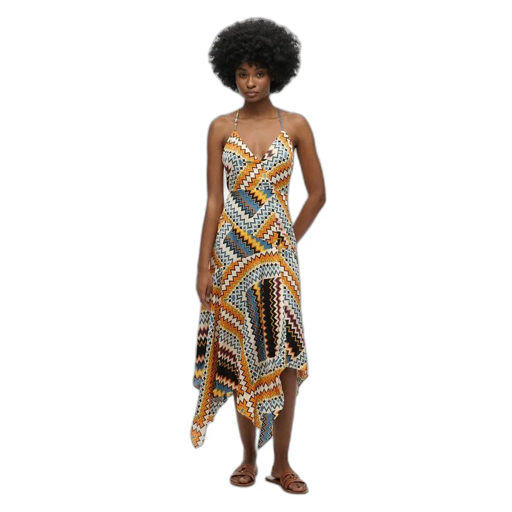 Robe à ourlet en pointes femme Superdry Premium