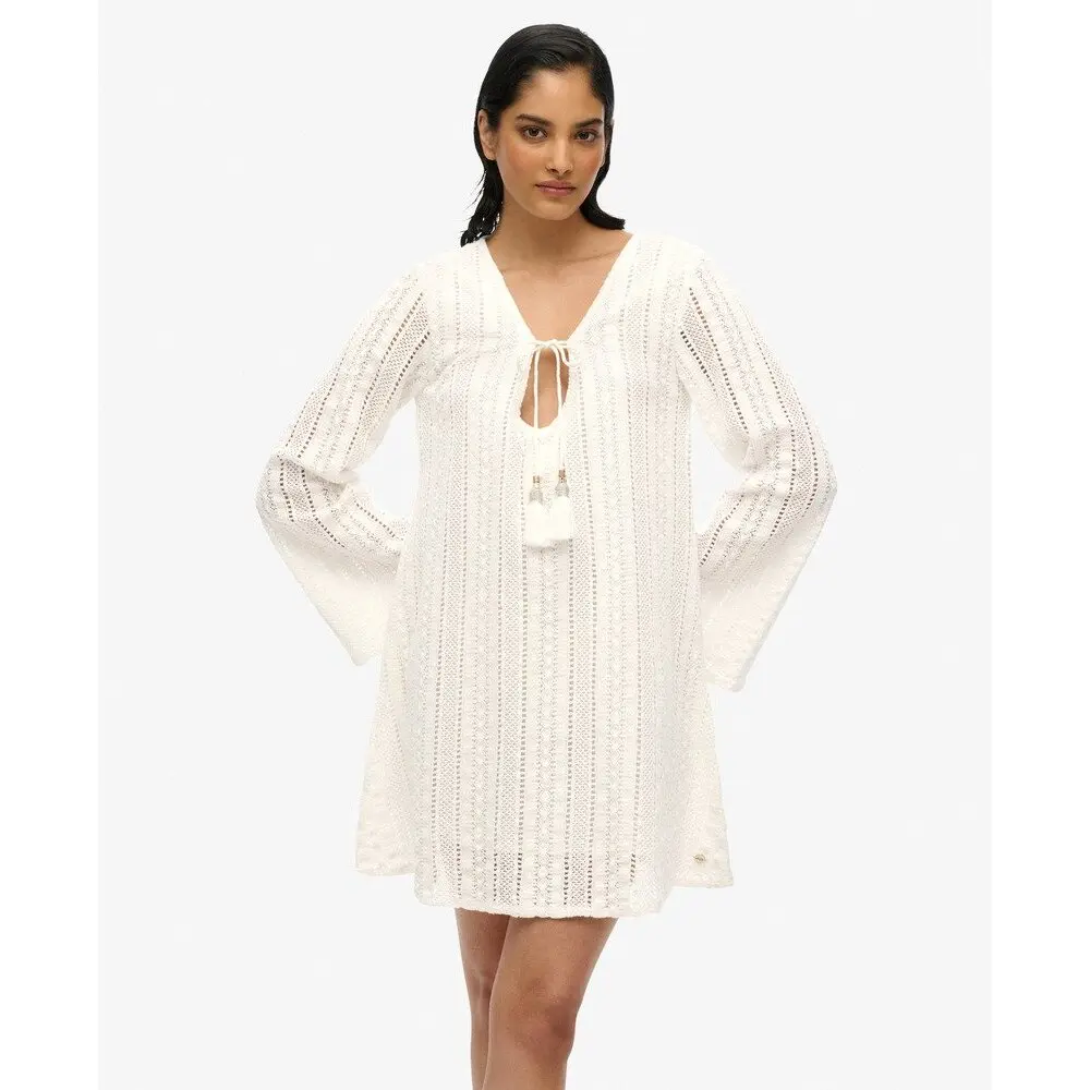 Robe courte Superdry Robe courte en dentelle Ibiza EU - vue 2