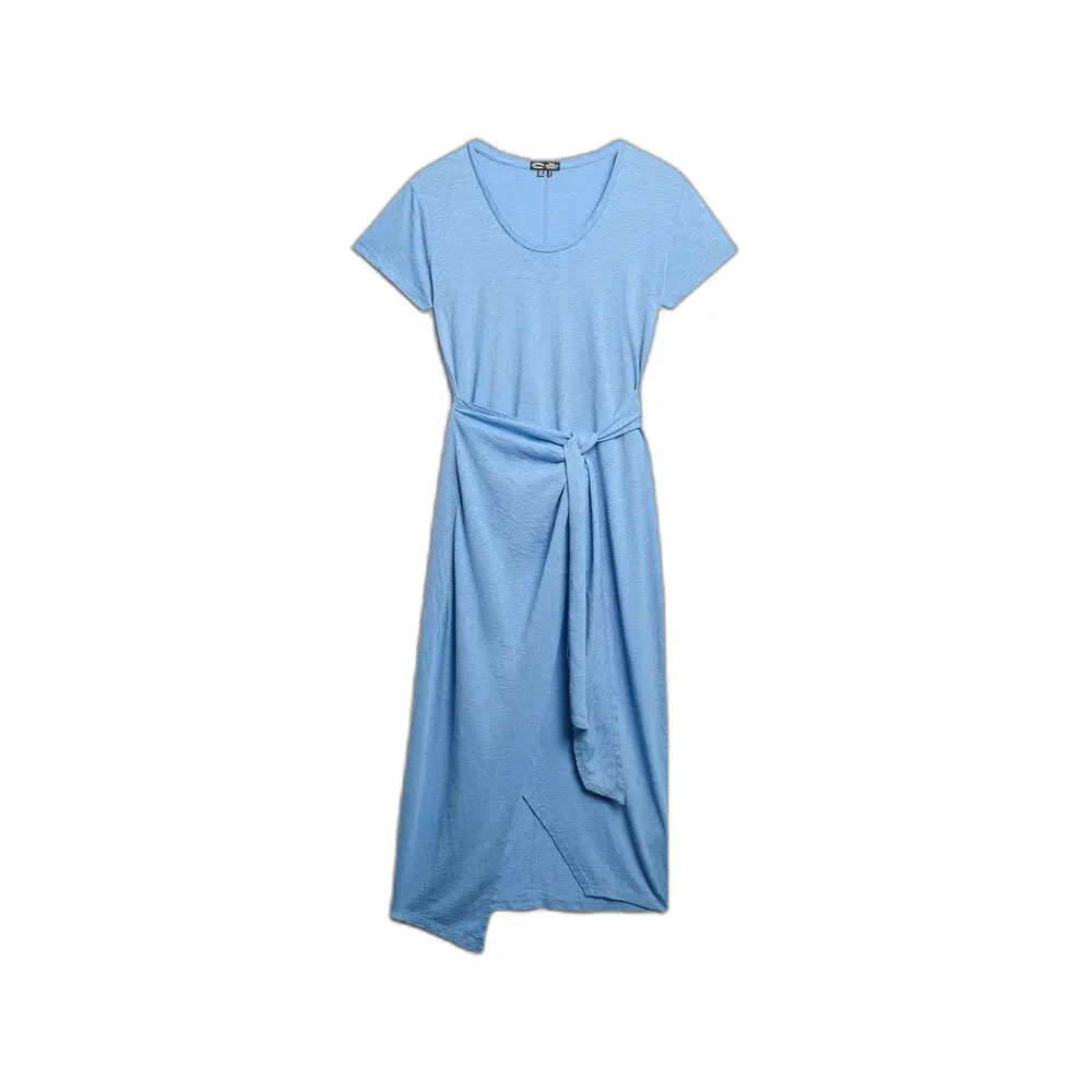 Robe portefeuille mi-longue femme Superdry