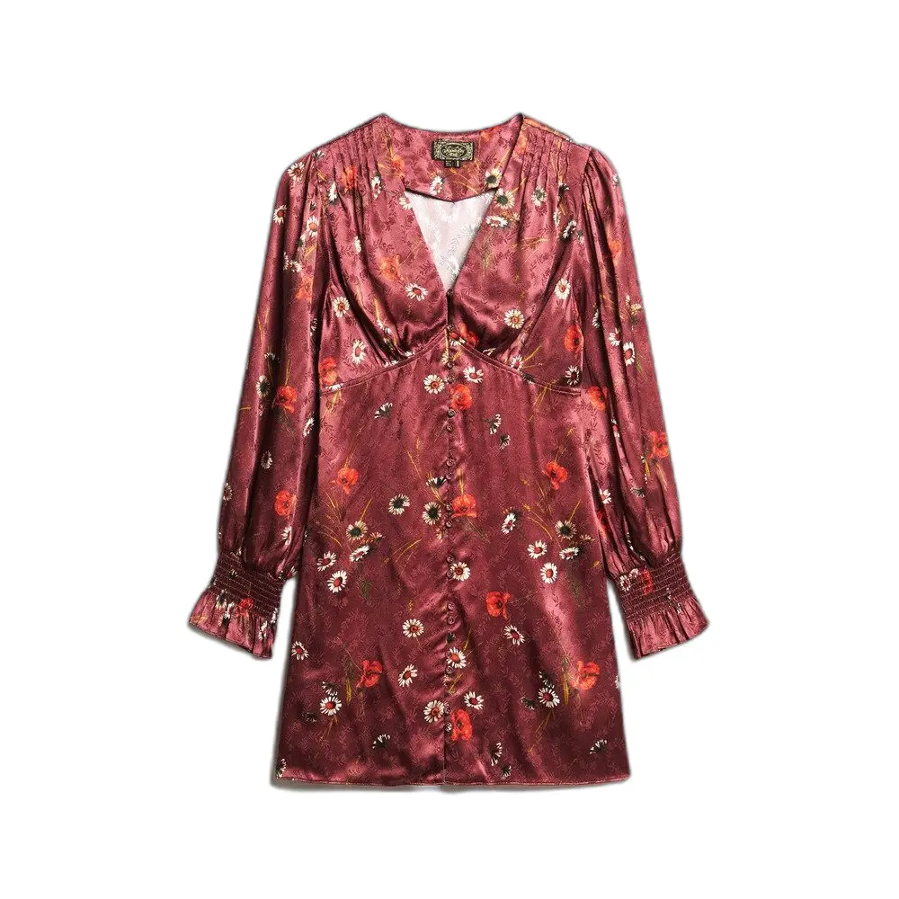 Mini robe en jacquard femme Superdry