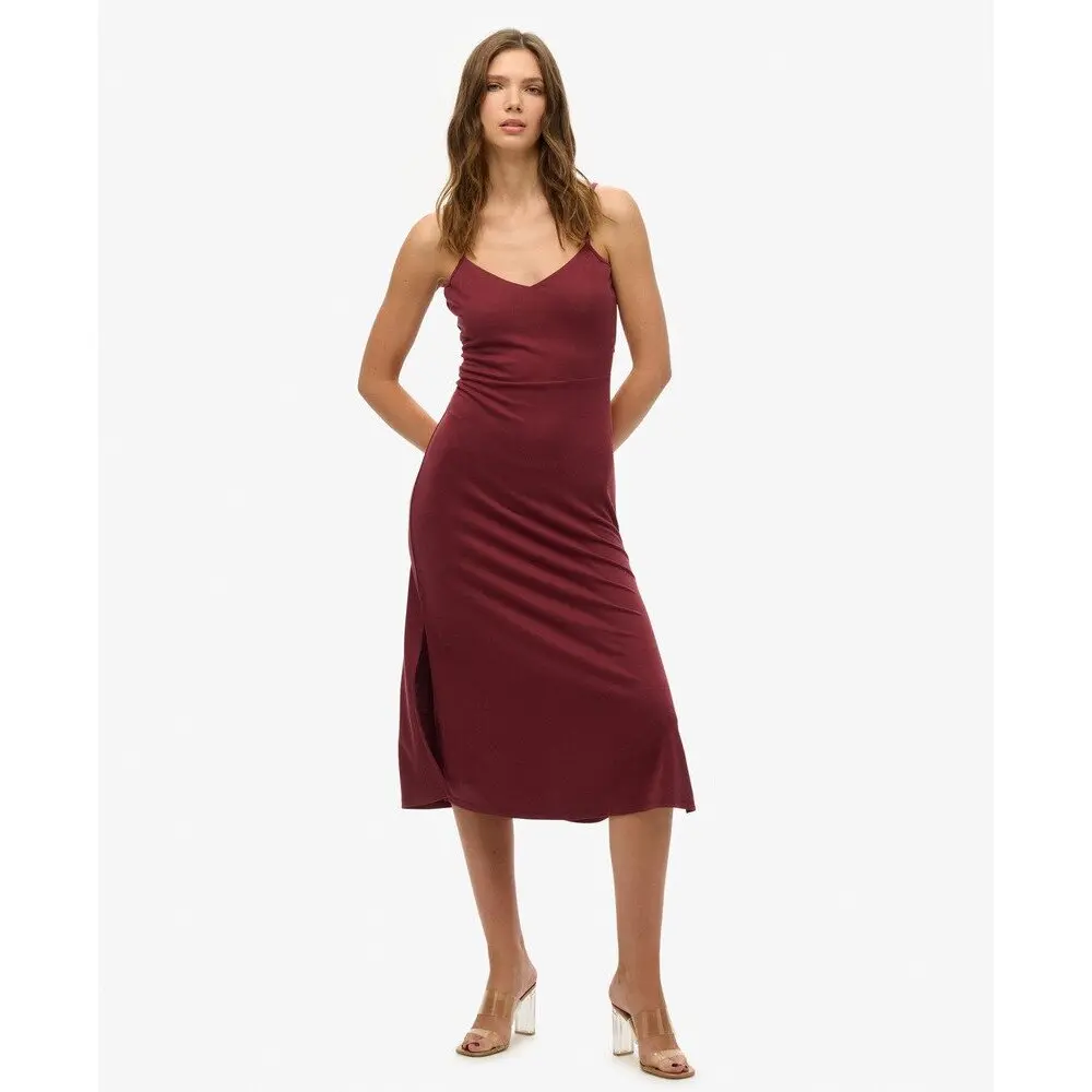 Robe à dos ouvert en jersey femme Superdry