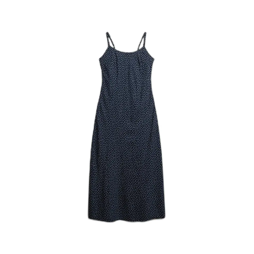 Robe caraco longue imprimée femme Superdry Cami
