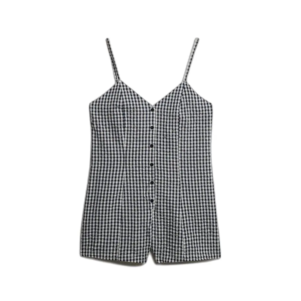 Combinaison à carreaux vichy femme Superdry Combinaison à carreaux vichy femme Superdry