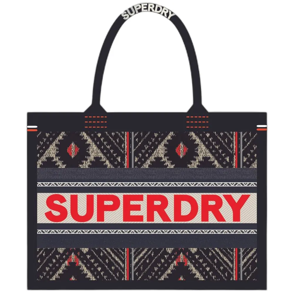 Fourre tout brodé femme Superdry Luxe