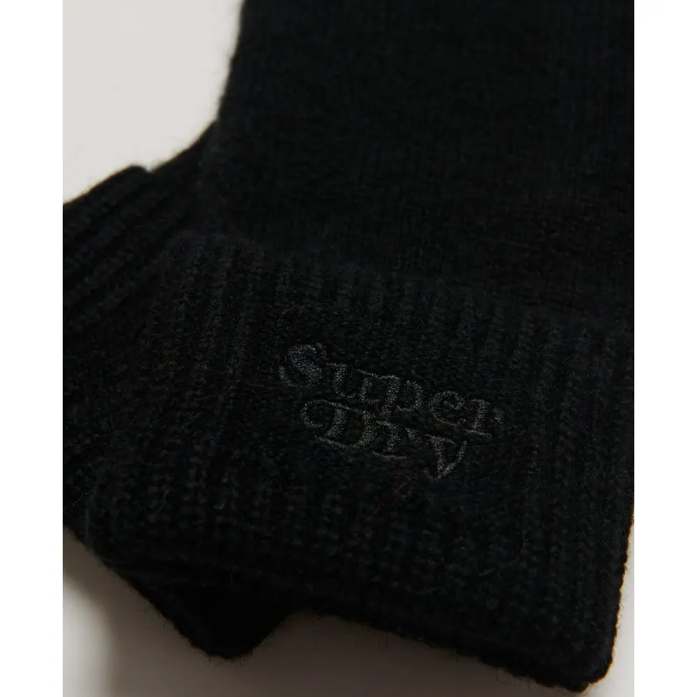Gants en maille côtelée femme Superdry