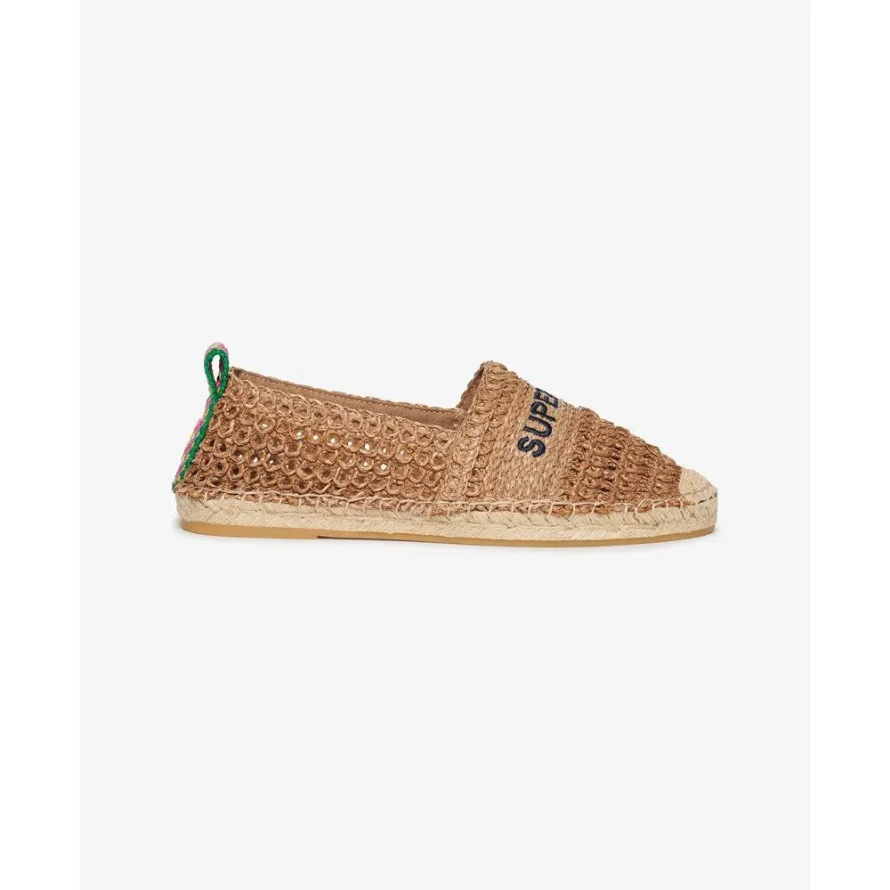 Espadrillas in rafia ricamate donna Superdry