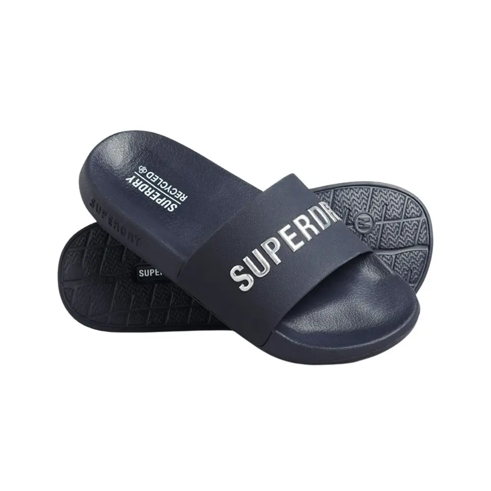 Damespantoffels met logo Superdry Code