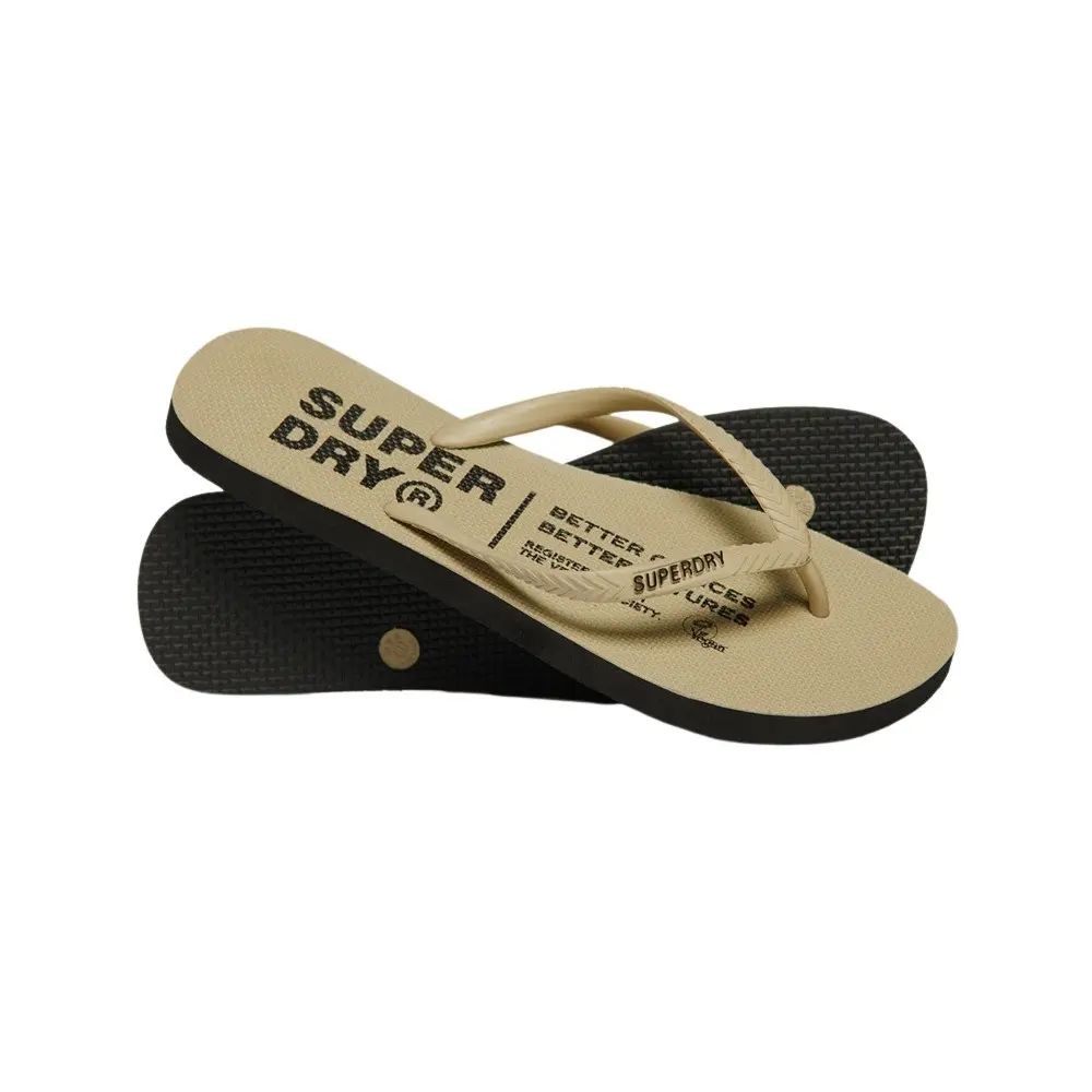 Tongs véganes femme Superdry
