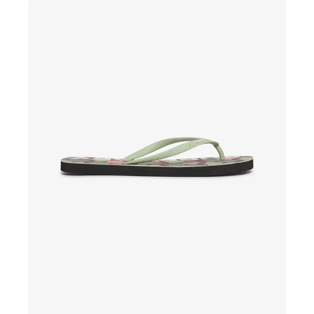Tongs véganes à logo fille Superdry