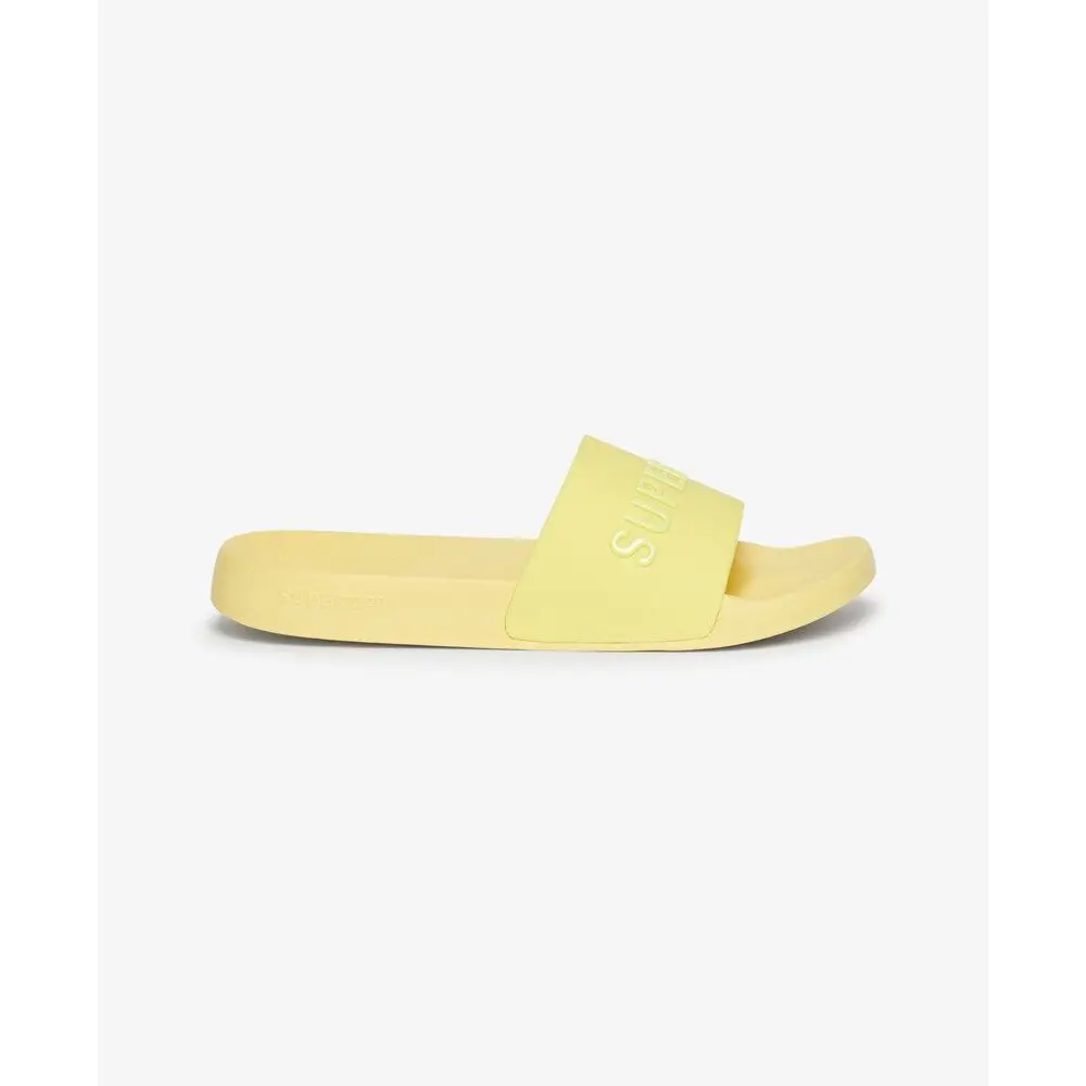 Claquettes de piscine à logo véganes fille Superdry Claquettes de piscine à logo véganes fille Superdry