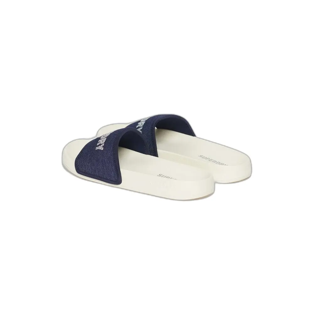 Claquettes Superdry SANDALE PISCINE LUXE STRASS 36 / - vue 2