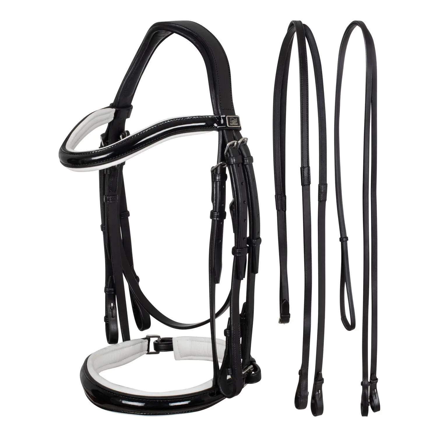 Dressage bridle for horse Supreme Nadege