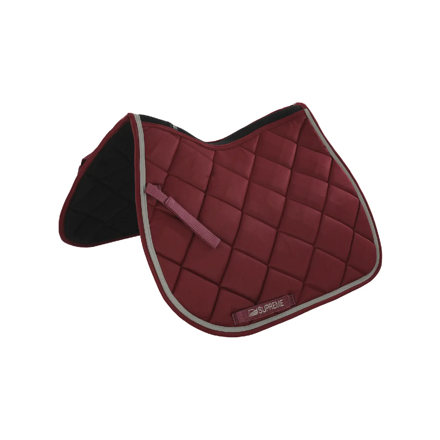 Quilted showjumping saddle pad for horse Supreme