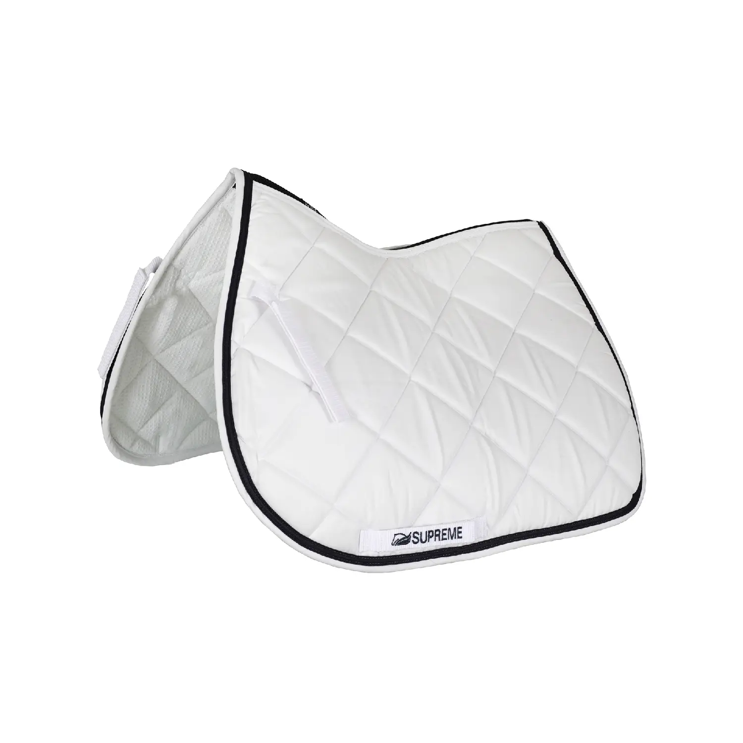 Quilted show jumping saddle pad Supreme
