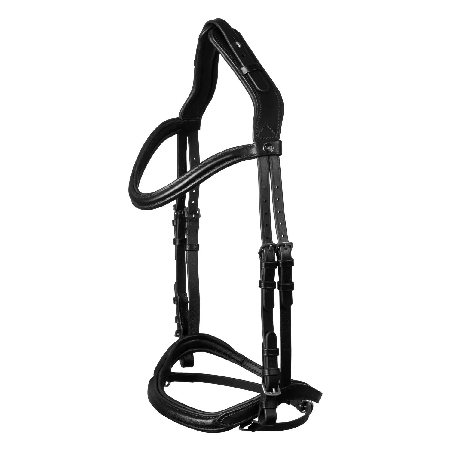 Combined noseband bridle for show jumping horse Supreme Modello Icelandic