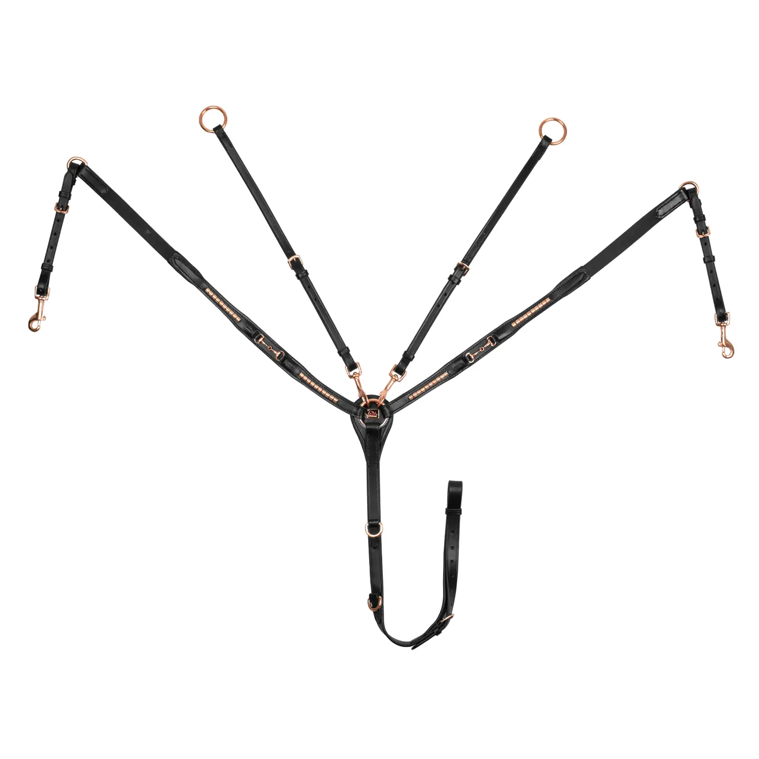 Hunting collar with leather fork Supreme