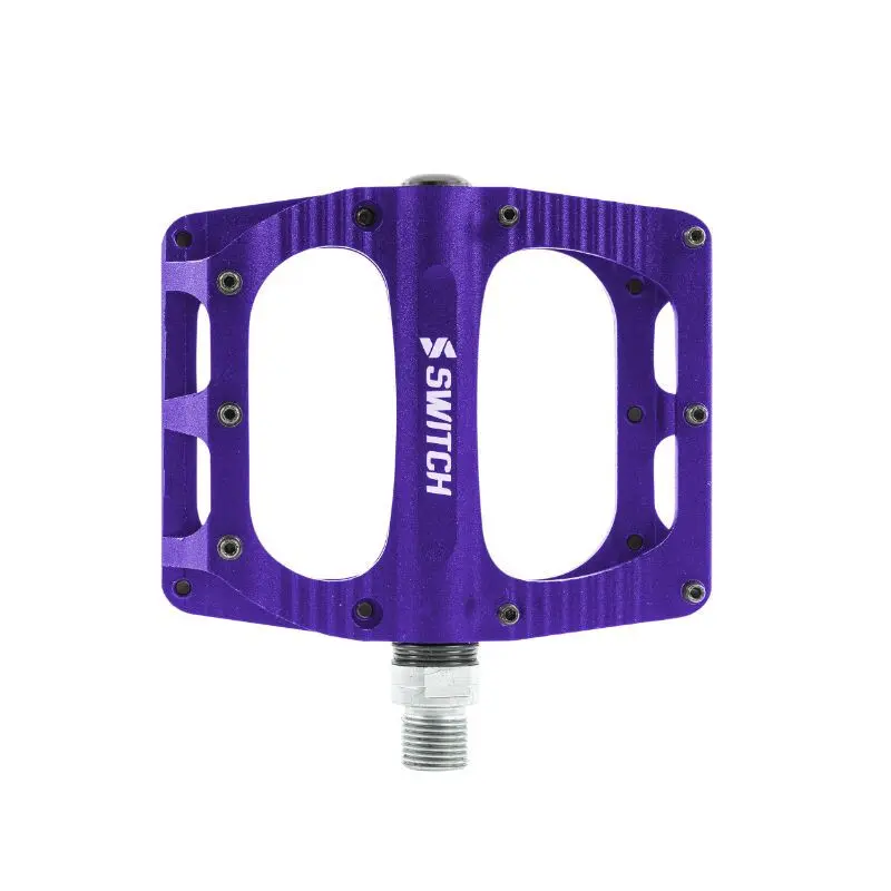 Paar aluminium pedalen met draadstiften Switch Freeride