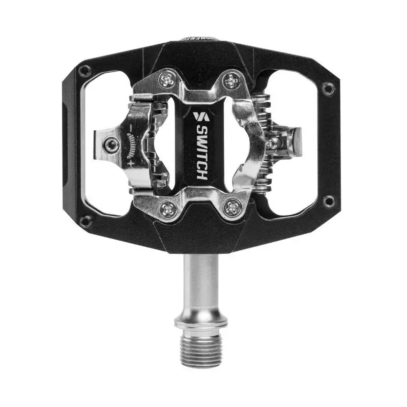 Pedalpaar gravel - plate automatique alu Switch Cnc (Shimano Spd)