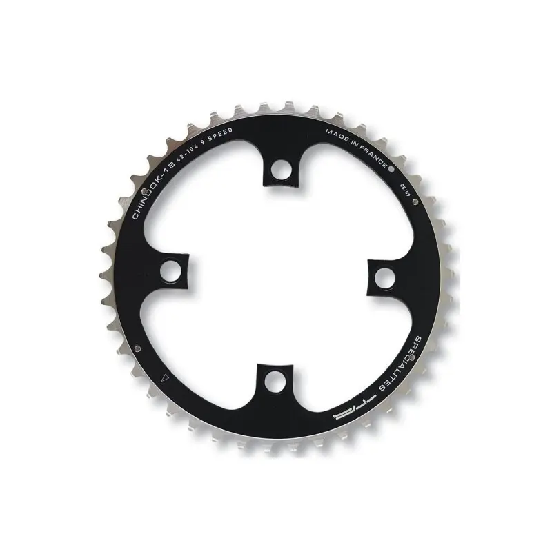 Spezialitaten Ta Chinook 4 Punkte Kettenblatt 104 Mm 10 Speed Black