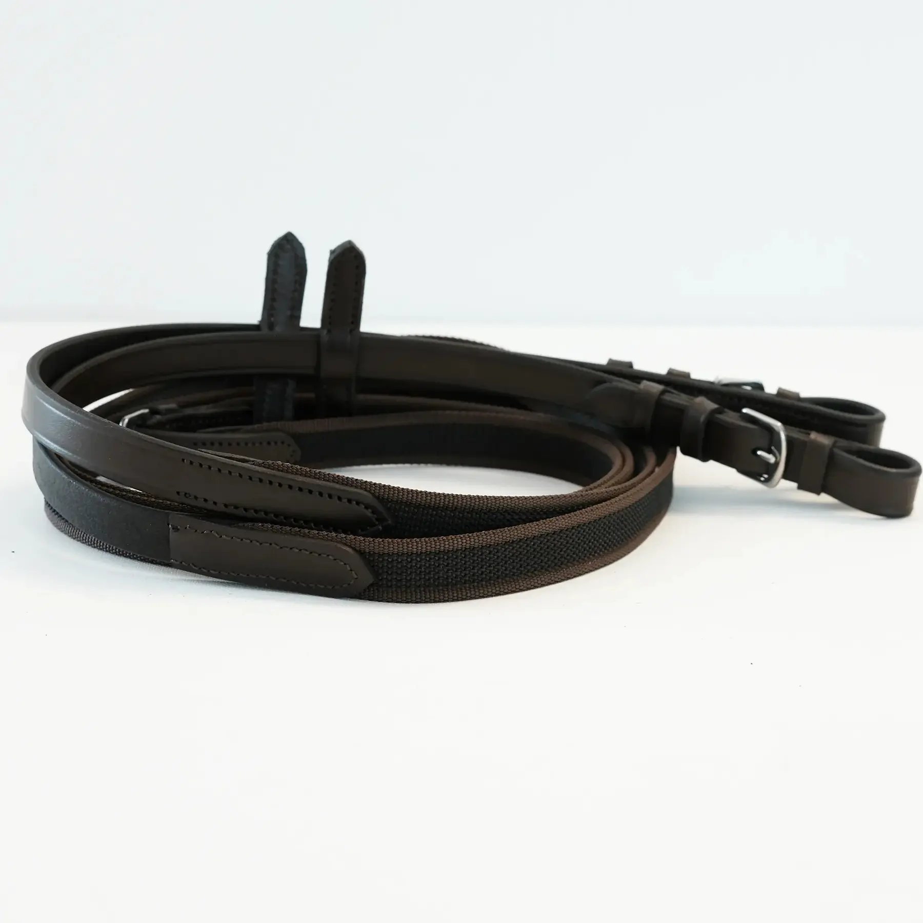 Smooth horse reins T de T Super Grip