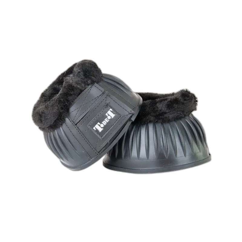 Closed Bell Boots in rubber sheep T de T