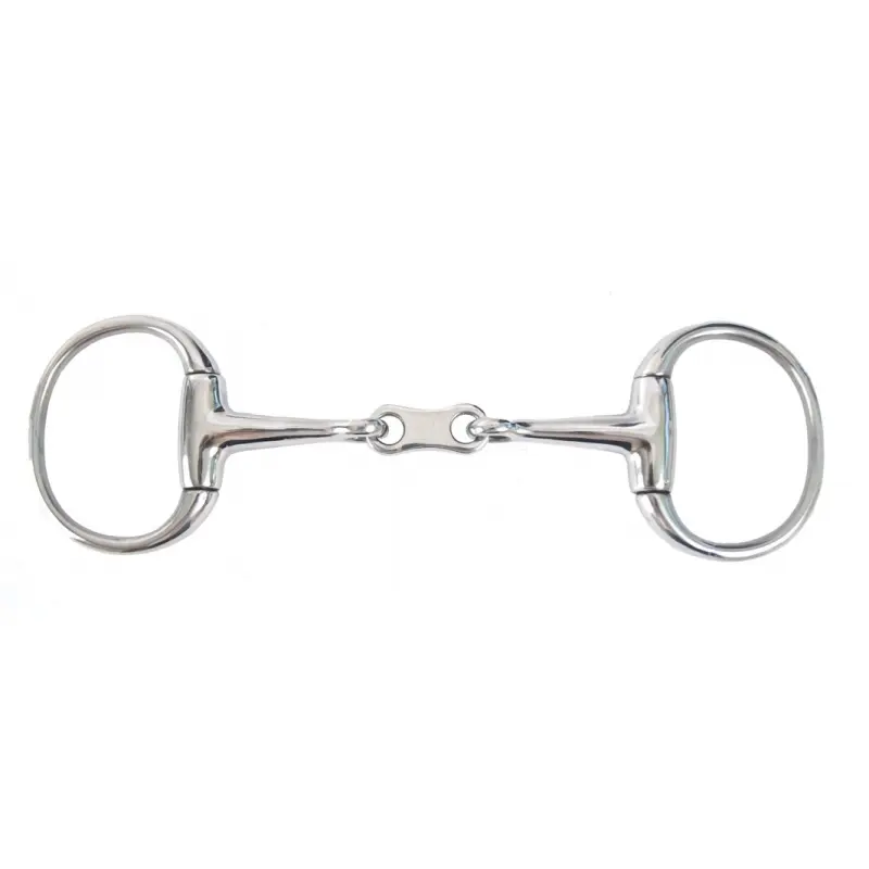 Mors olive pour cheval double brisures T de T