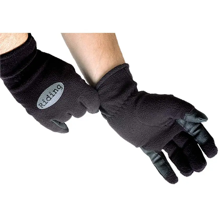Fleece-Reithandschuhe T de T Riding
