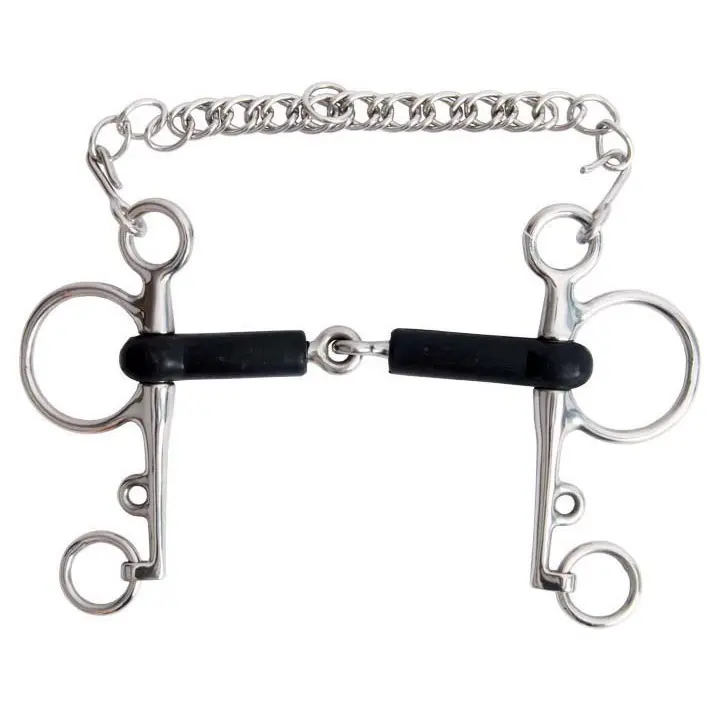 Pelham for rubber horse T de T