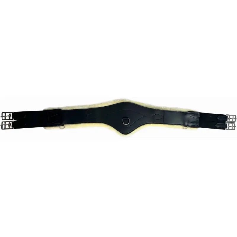 Anatomical leather girth for horses T de T Mouton