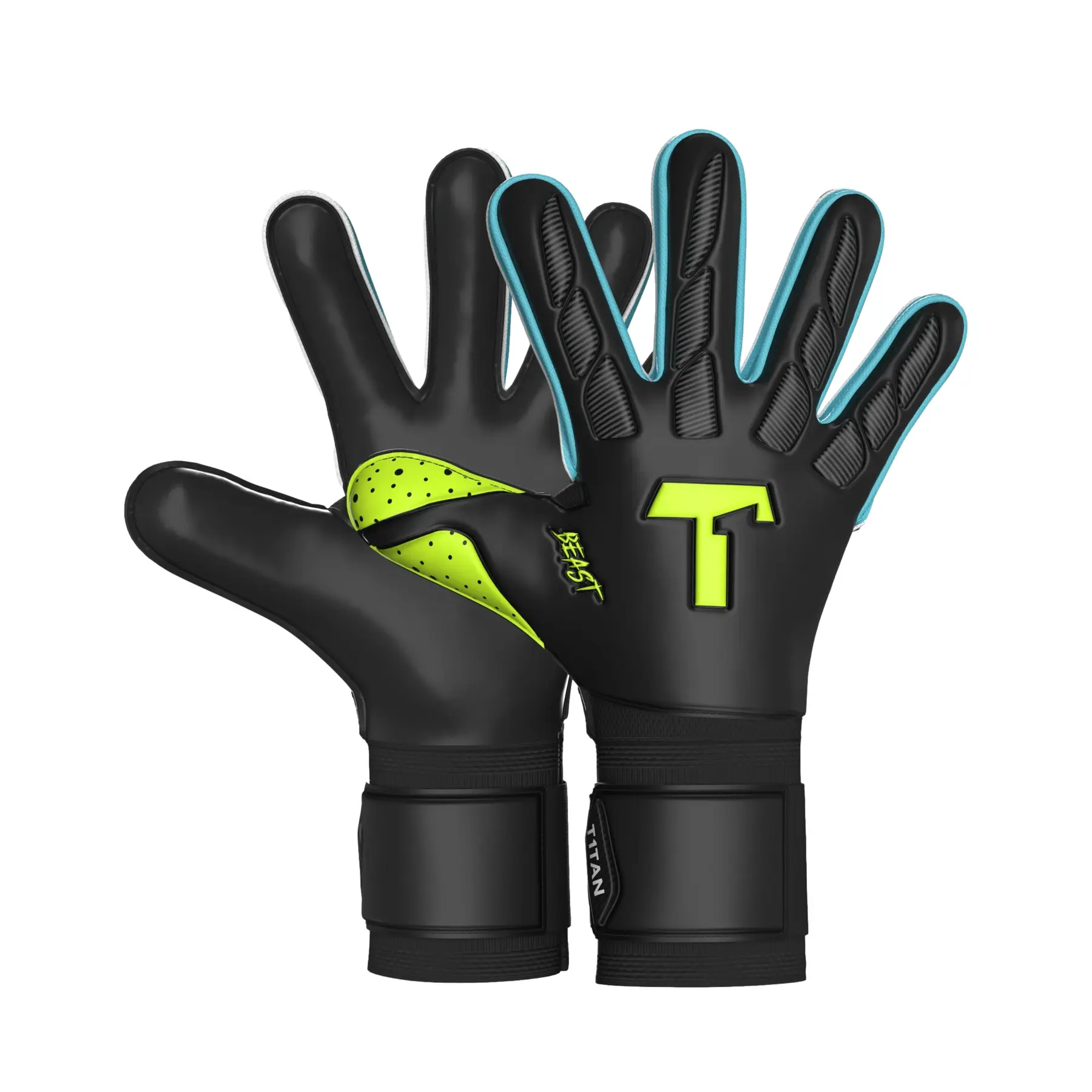 Torwarthandschuhe Kinder T1TAN Beast 4.0 (FP)