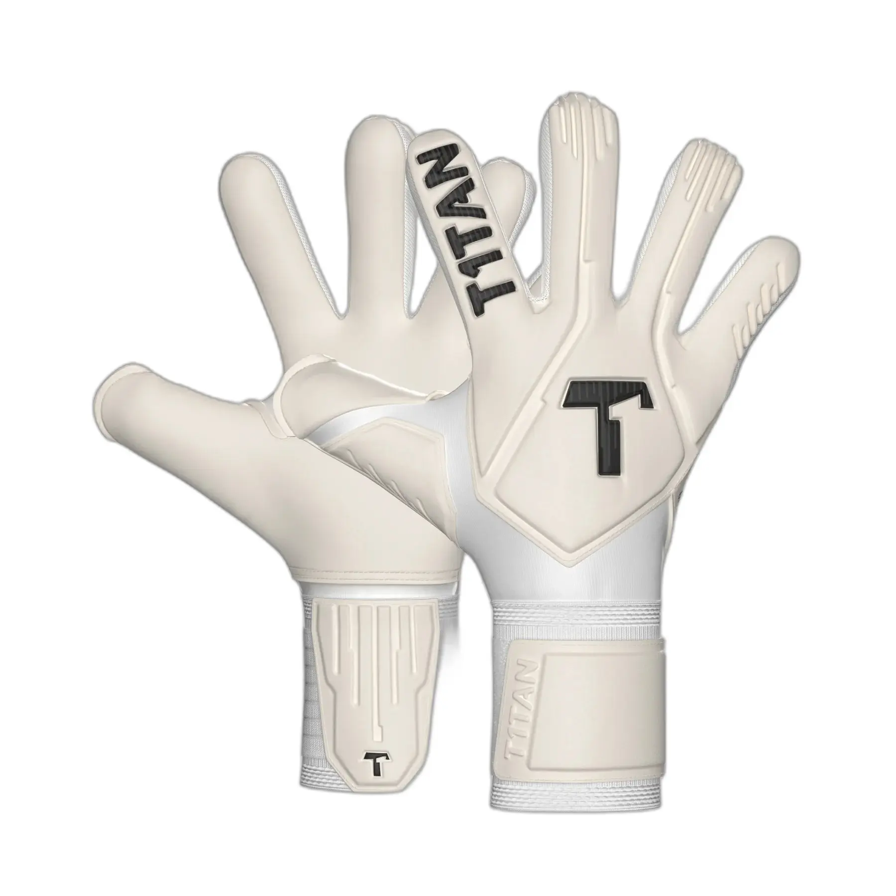 Torwarthandschuhe T1TAN Legend 1.0 White-out