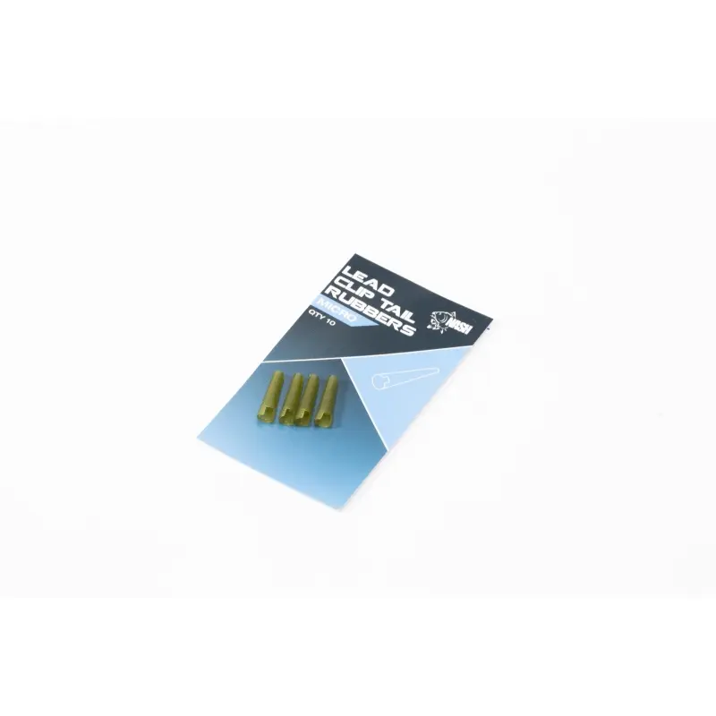 Micro morsetto di gomma Nash Lead Clip Tail Rubbers