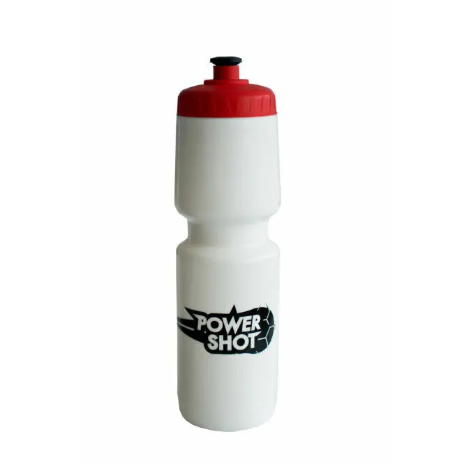 Powershot Blanc Gourde 750Ml Noir Avec Capuchon