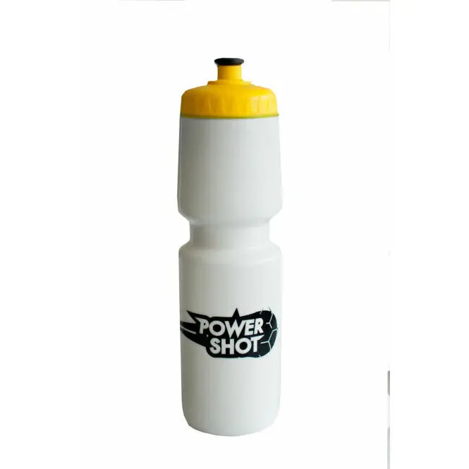 Powershot Blanc Gourde 750Ml Noir Avec Capuchon
