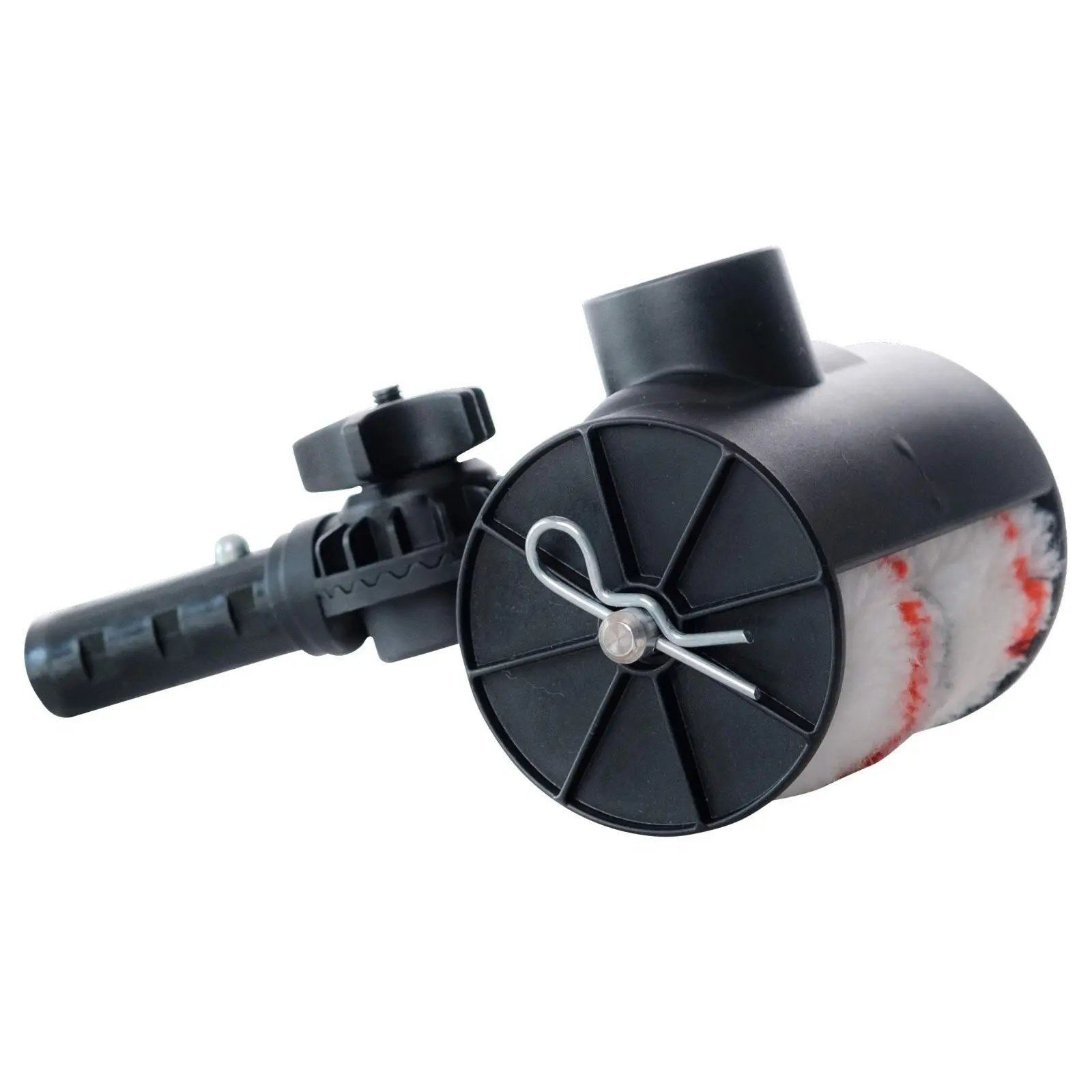 Applicator head with roller Tailpainter