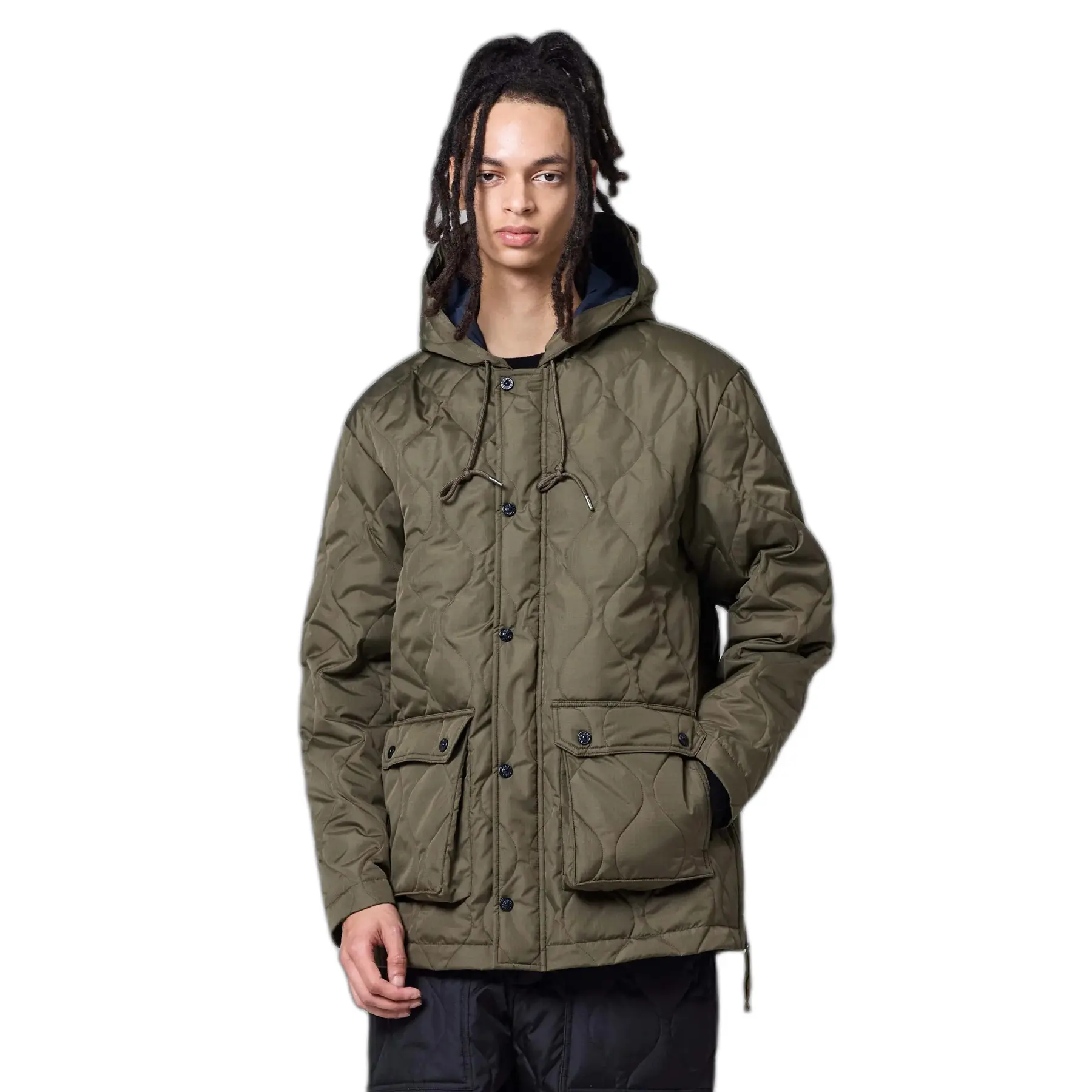 Daunenjacke  mit Kapuze Taion Military